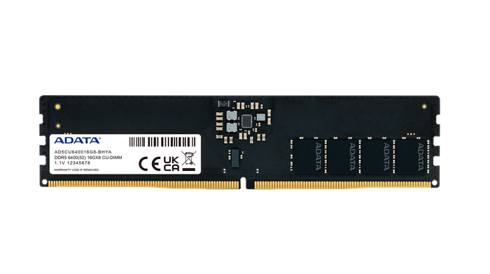 威剛工業(yè)級(jí)DDR5 CUDIMM內(nèi)存條
